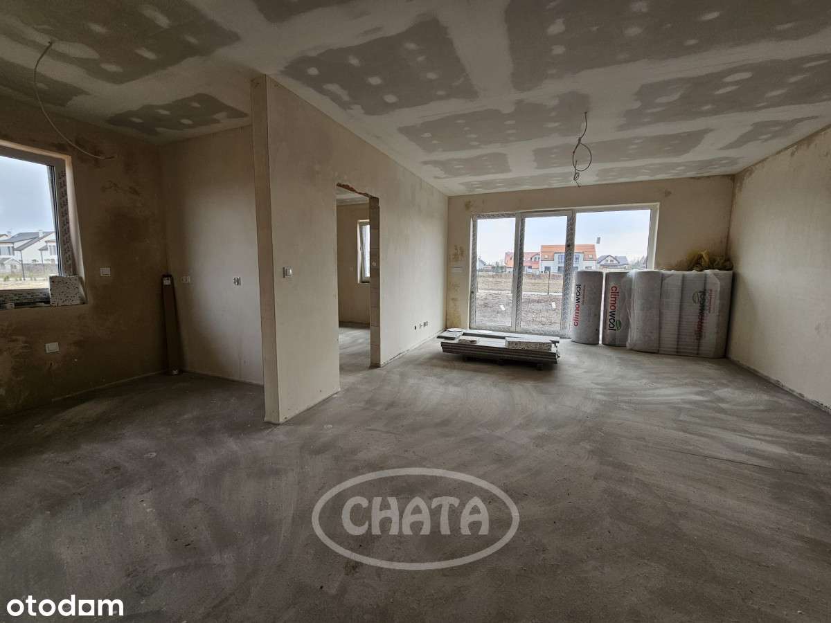 Bliźniak, światłowód, duża działka, pompa ciepla - Pełny obrazek: 5/8