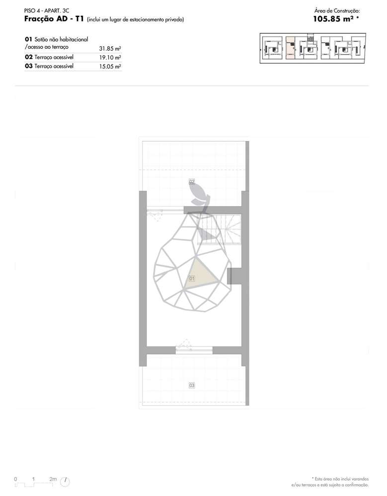 Apartamentos exclusivos em construção T2 , T2 duplex e T3 com piscina - Grande imagem: 5/27