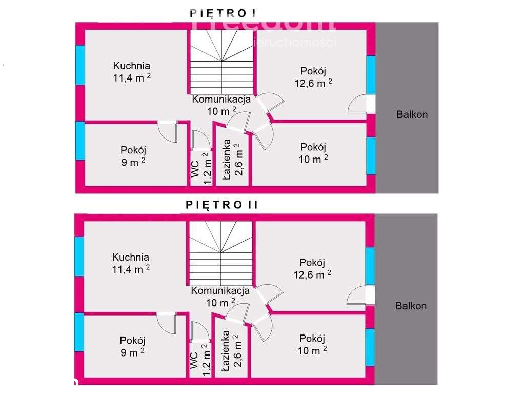9 pokoi, 3 kondygnacje – idealne pod wynajem - Pełny obrazek: 4/20