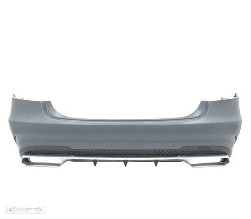 PARA-CHOQUE TRASEIRO PARA MERCEDES CLASSE E W212 14-16 LOOK C63 - 2