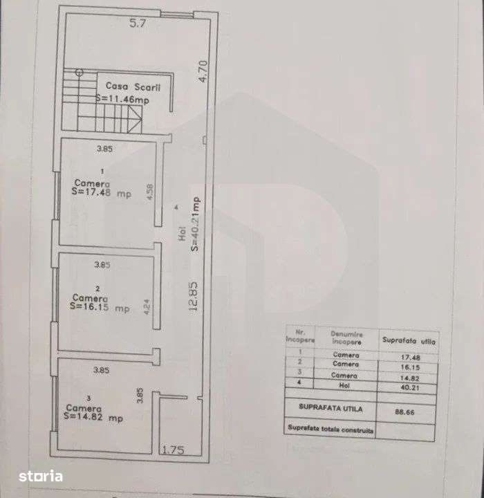 Apartament 3 camere | zona Turnisor | Nou | 80mpu | IDEAL INVESTITIE - Imagine principală: 5/5