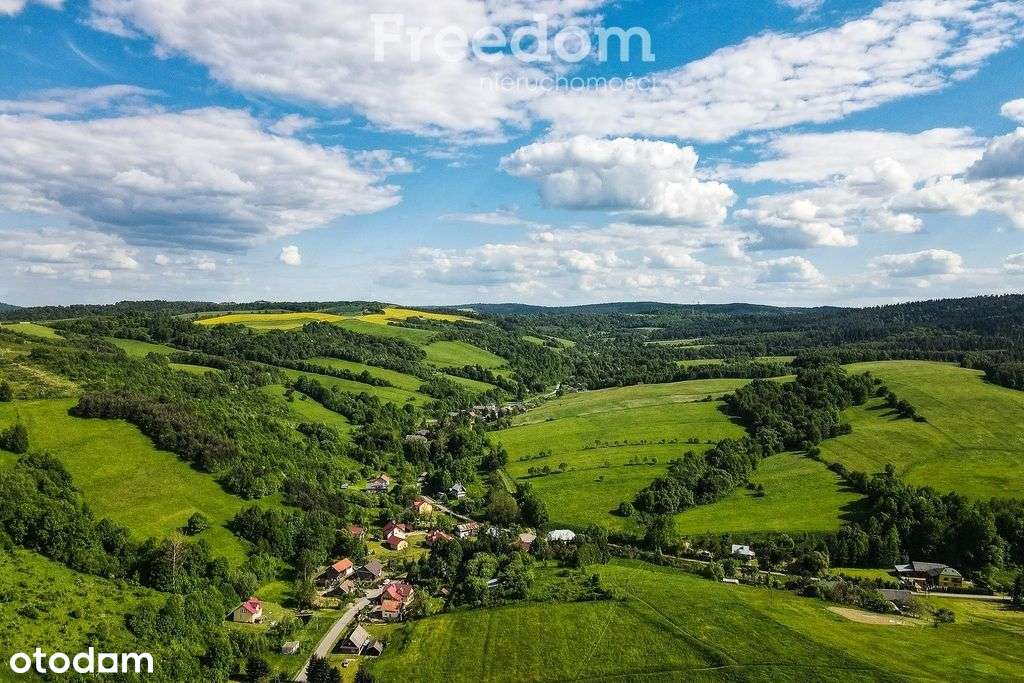 Działka z pięknymi widokami przy drodze - Pełny obrazek: 5/12