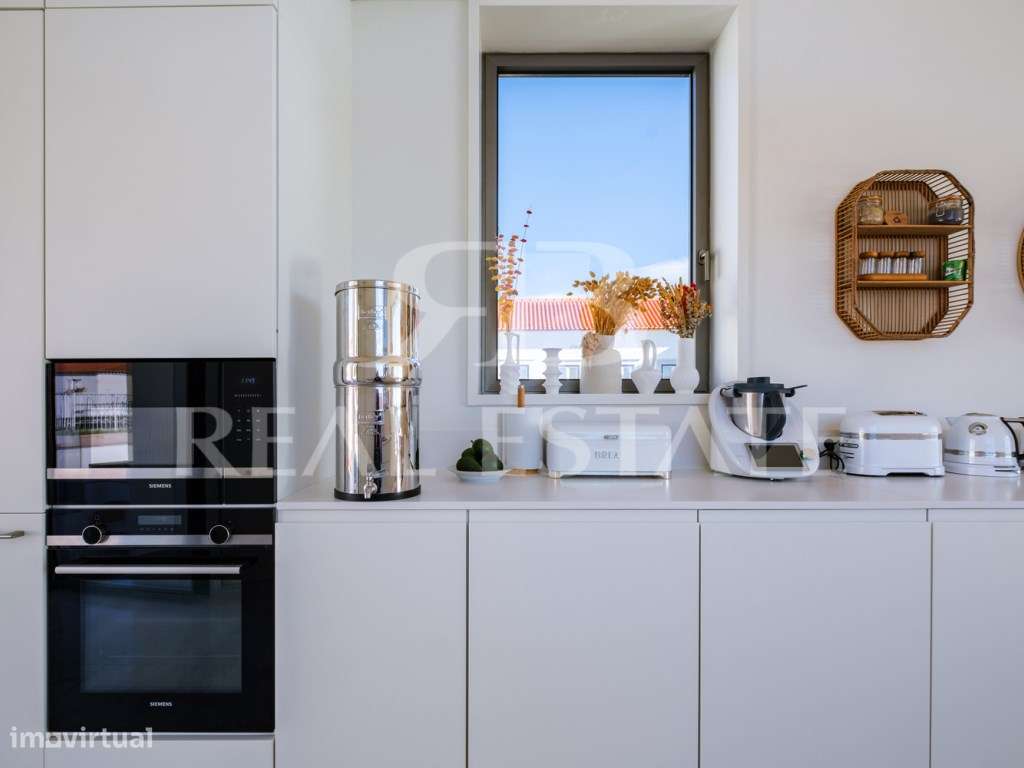 T3 duplex com VISTA + TERRAÇOS + PISCINA + GARAGEM em São Vicente -...-20