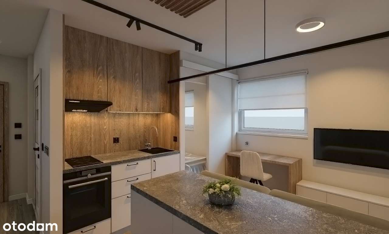 BEZ PROWIZJI, Piękne dwupokojowe mieszkanko, ul. Daszyńskiego - Pełny obrazek: 5/8