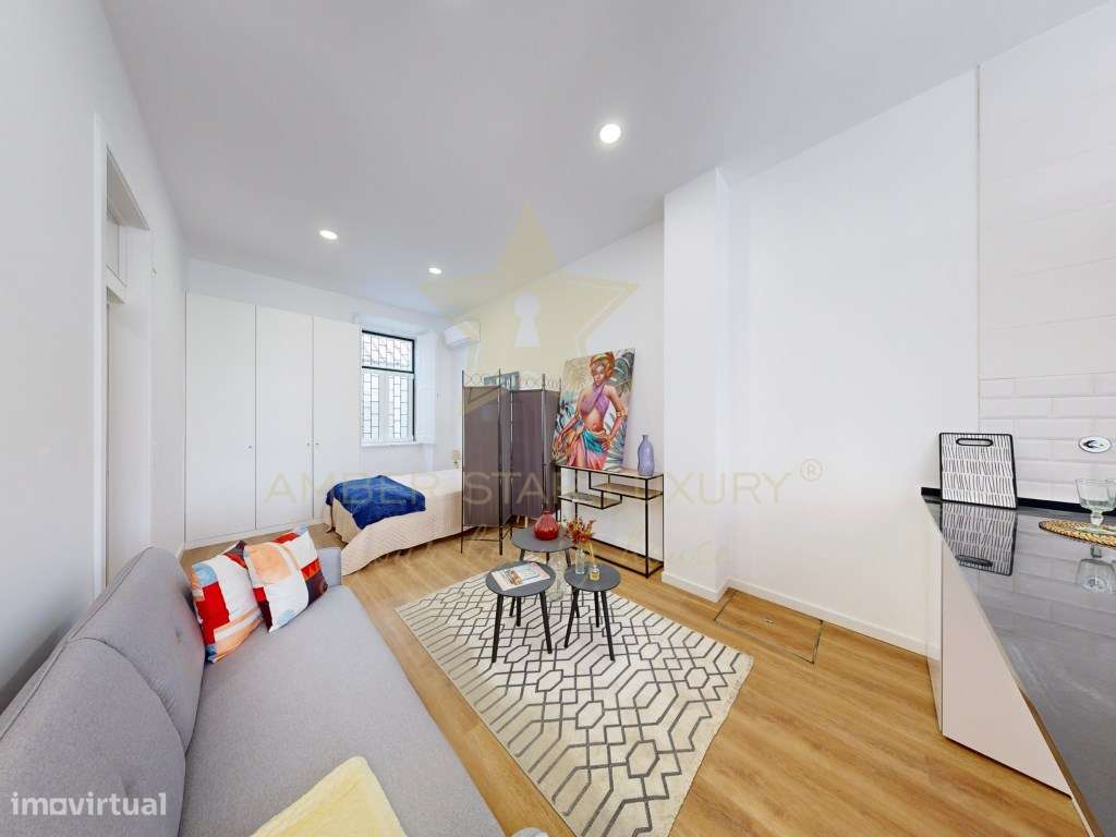 Apartamento T0 em remodelação convertido em T2 - Com isenção de pag... - Grande imagem: 5/34