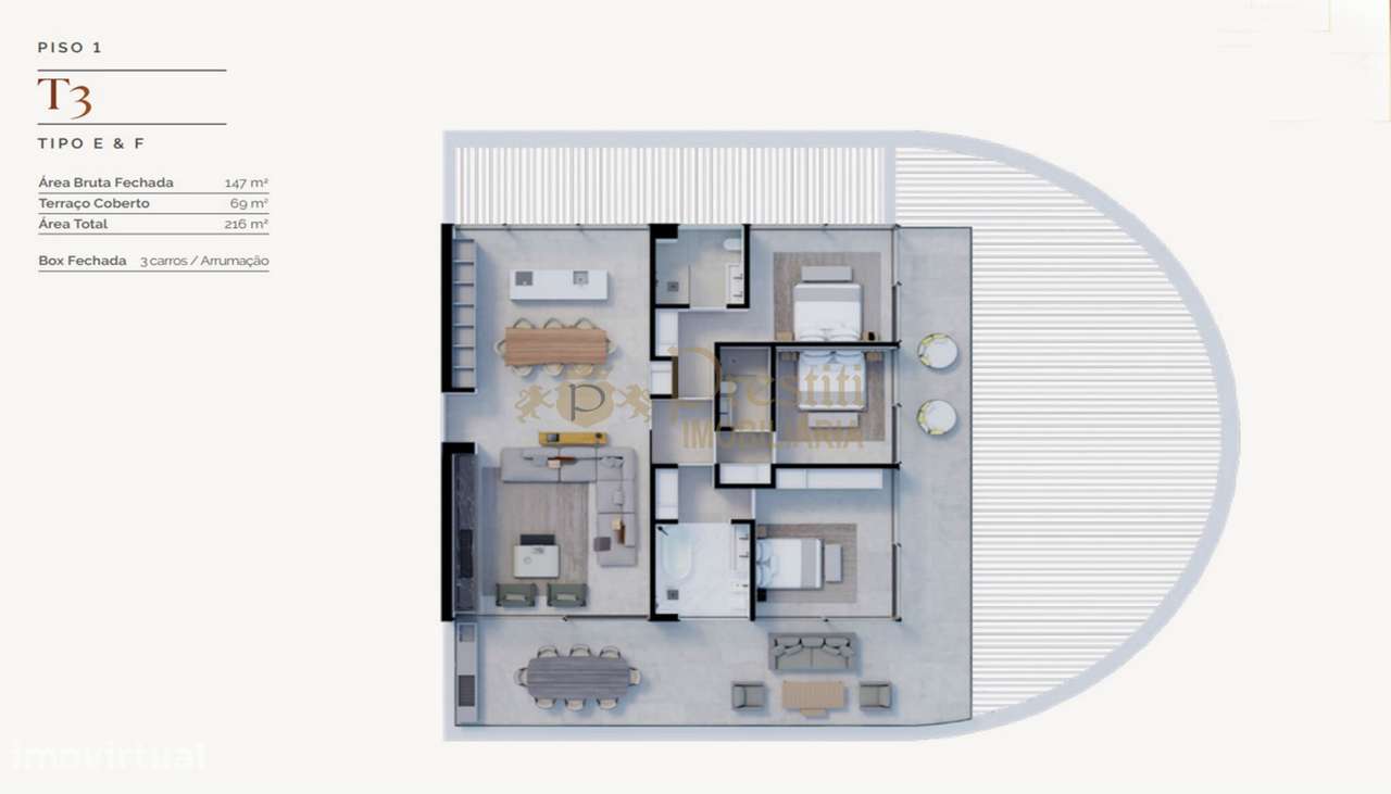 Apartamentos T3 de LUXO novos em Vilamoura, Algarve-32