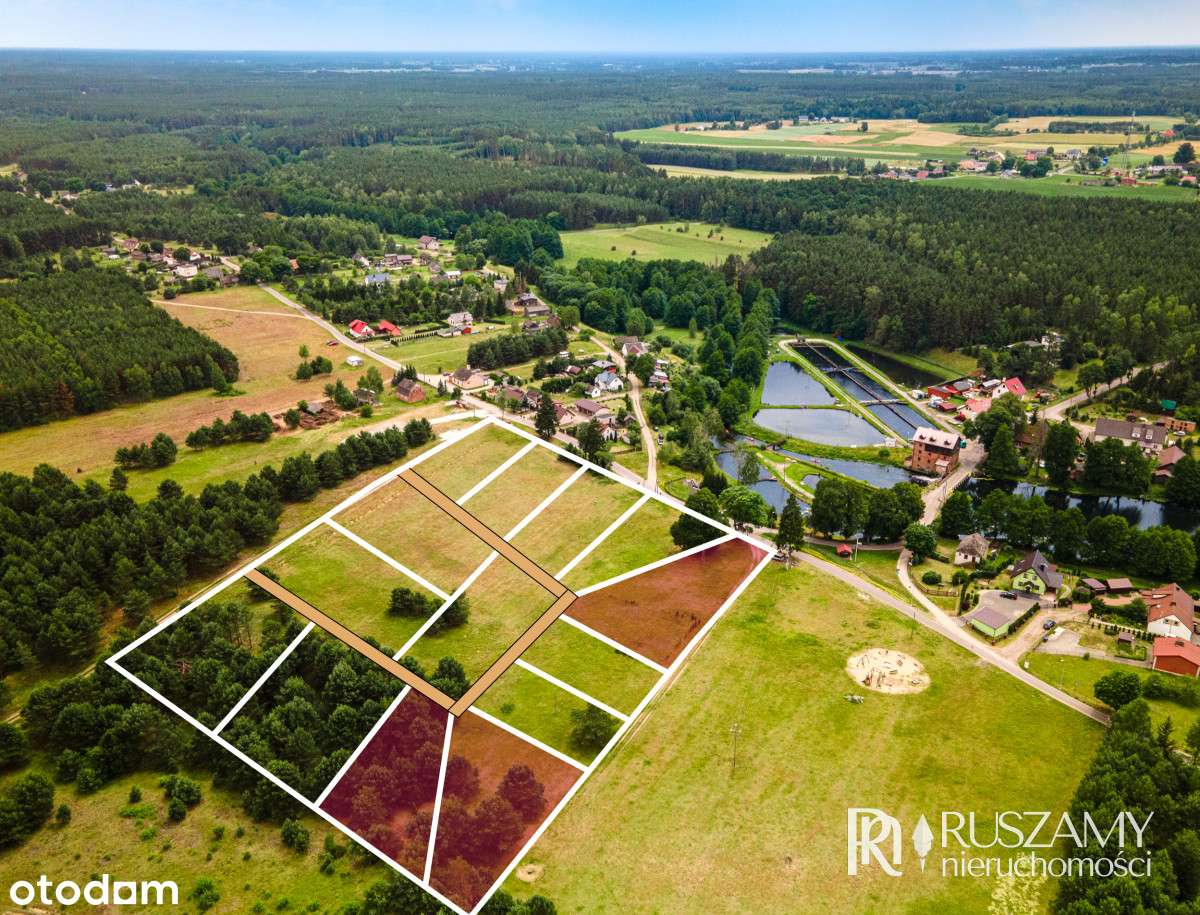 Bory Tucholskie - działki objęte Mpzp-1