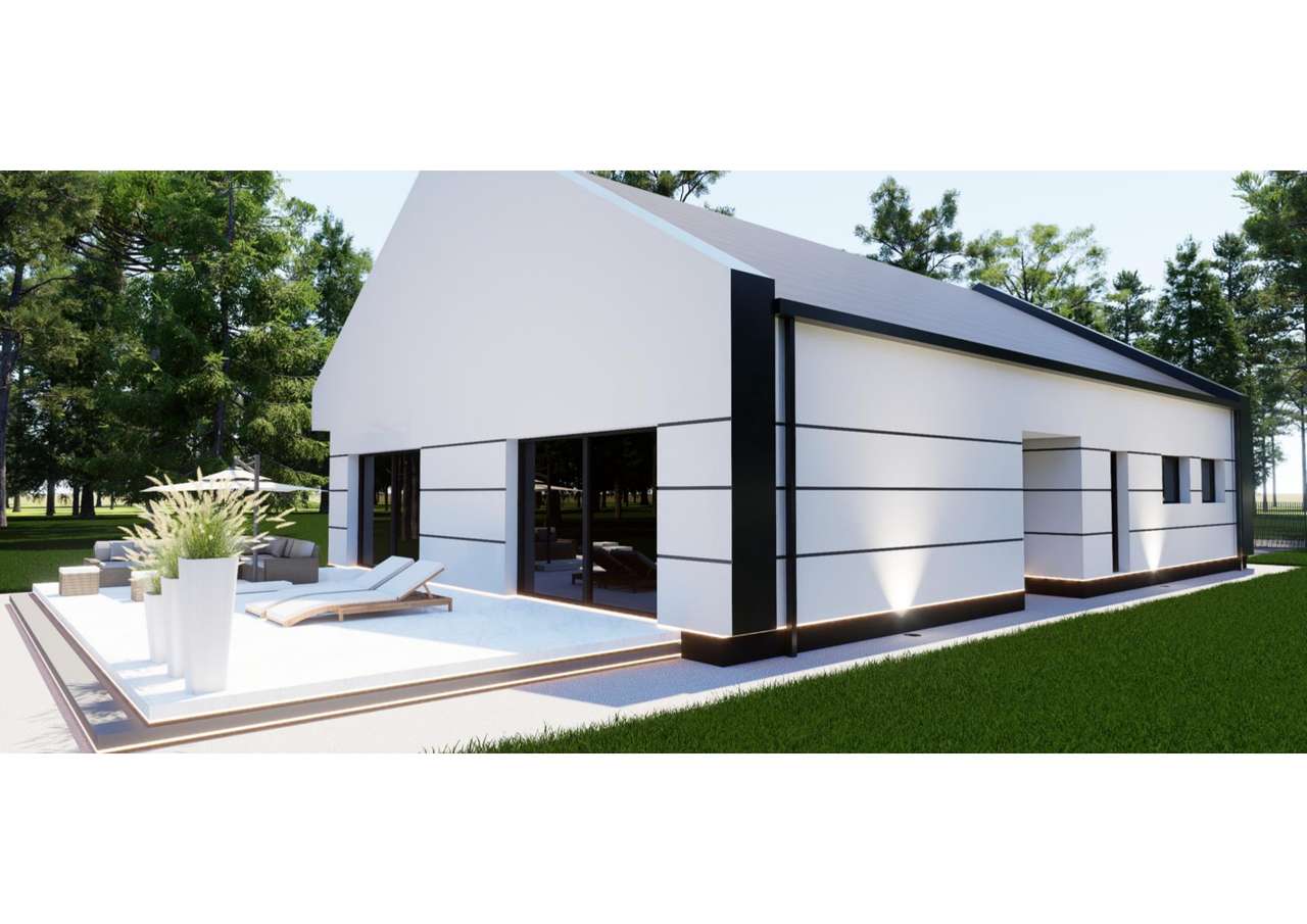 Działka budowlana 606 m² z pozwoleniem na budowę/ media w działce-6