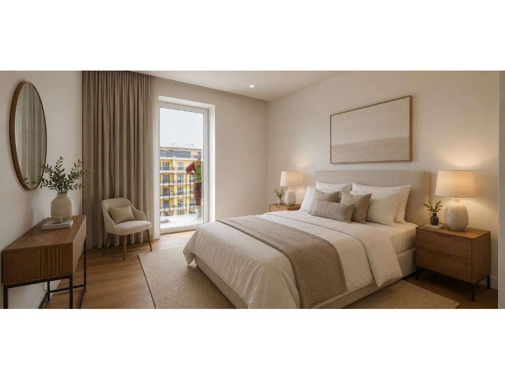 Excelente Apartamento T2, NOVO! Primeira linha do mar, com 2 estaci...-22