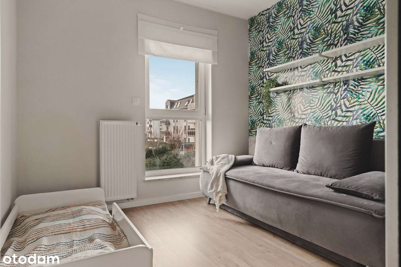 Idealnie urządzone mieszkanie z klimatyzacją 2-pok| Skrytka lokatorska-10