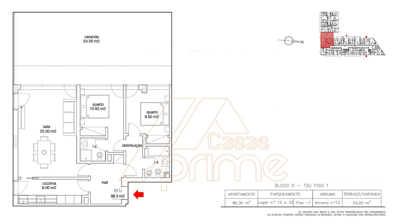 Apartamento T2 - Marginal - Figueira da Foz