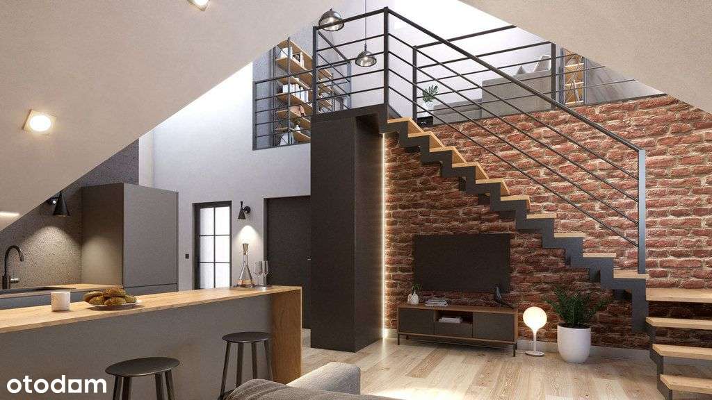 Dwupoziomowy apartament z własną przeszkloną wieżą-3