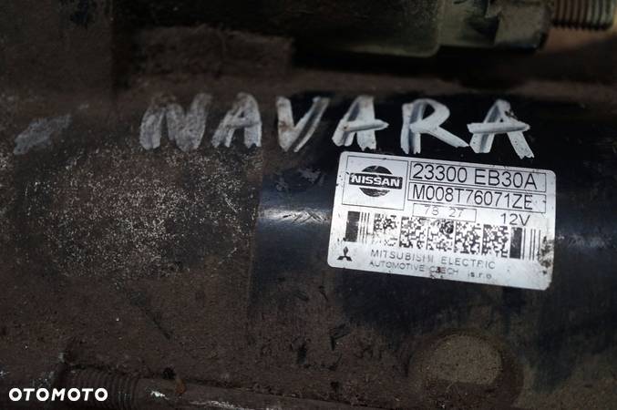 ROZRUSZNIK NAVARA III D40 2.5 DCI 23300-EB30A M008T76071ZE NISSAN 2005-2010 - 2