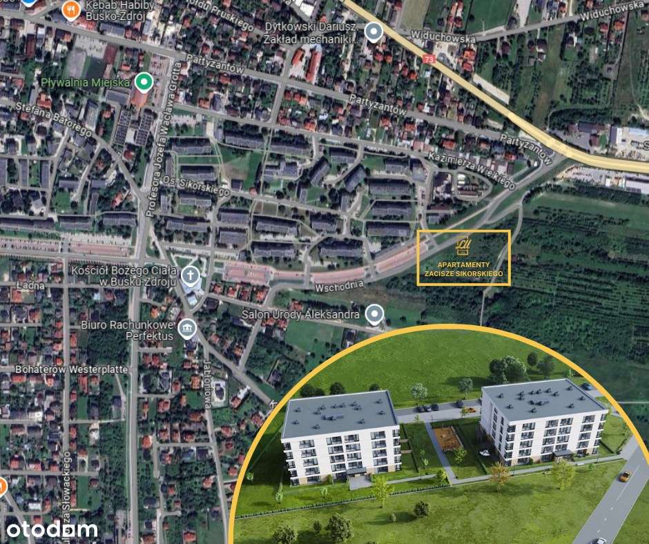 Zacisze Sikorskiego | M42 | Apartament 46,3 m2 - Pełny obrazek: 4/7