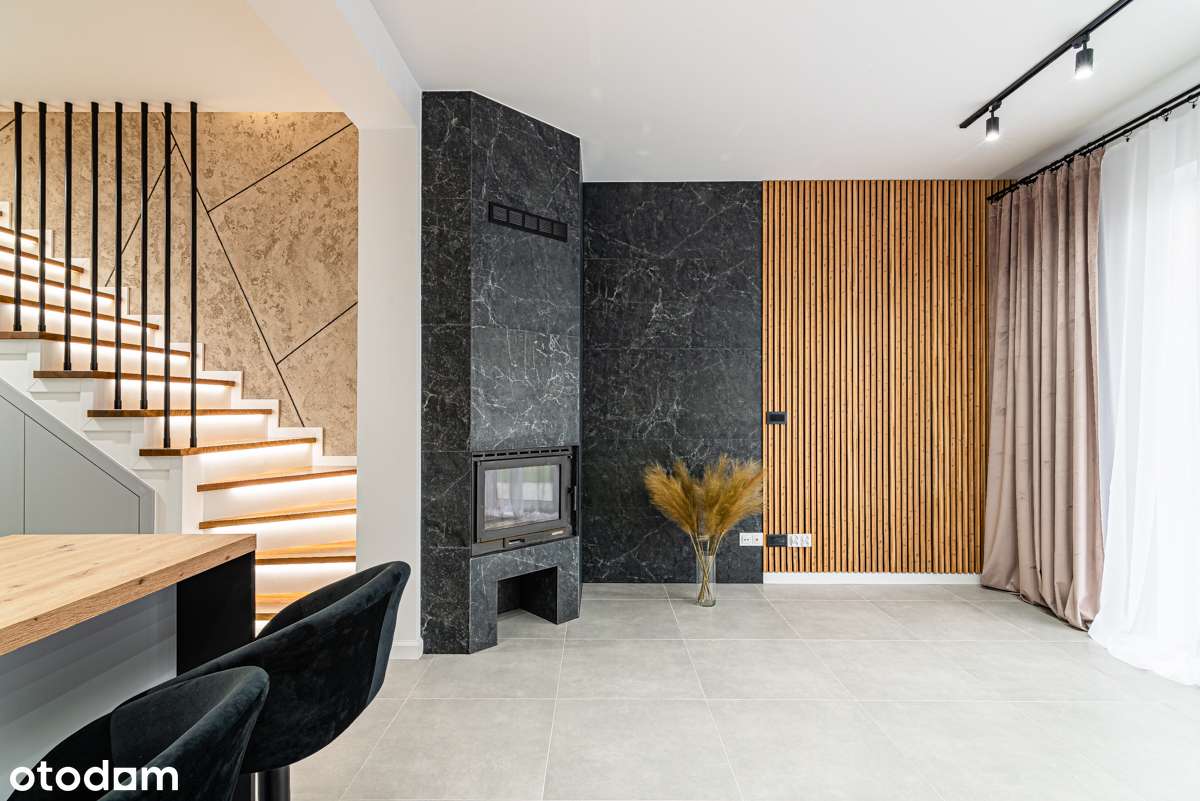 NOWA CENA! Dom szeregowy z Garażem,Kominkiem i Ogrodem-teraz 799tys zł-3