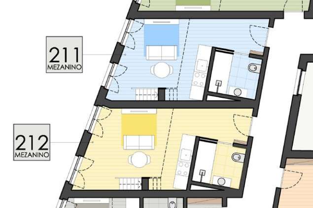 Apartamento T1 Mezzanine com garagem-5