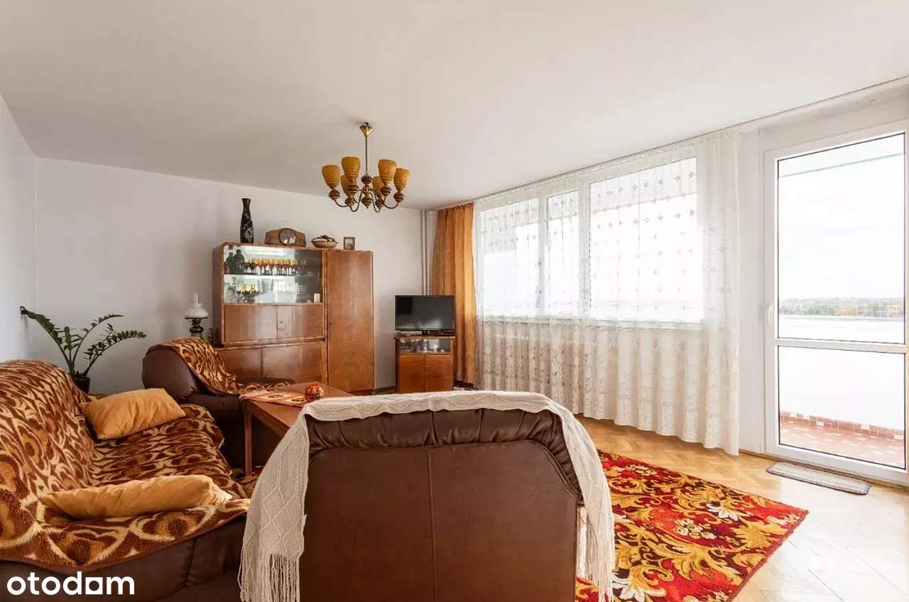 !-ZIELONY BISKUPIN-ROZKŁADOWE-82 m²-4pok-MEDIA MIEJSKIE-BALKON-piwnica- - Widok 2