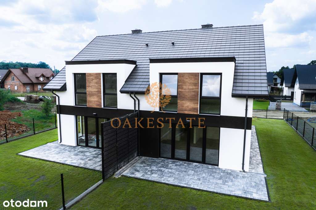 Nowy dom w zabudowie bliźniaczej Bilcza Brzeziny - Pełny obrazek: 4/17