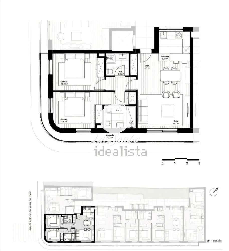 T2 praticamente Novo em Matosinhos-12
