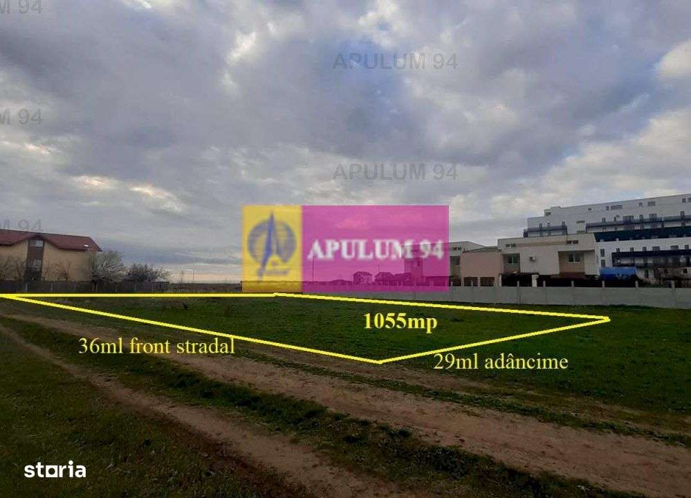 Teren 1055 MP București Sector 4 cu Certificat de Urbanism - Imagine principală: 5/20