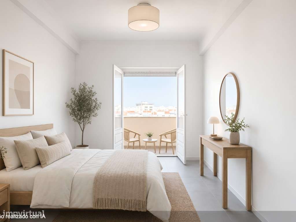 T2 em Benfica para Remodelação com Vista Panorâmica sobre Lisboa-23