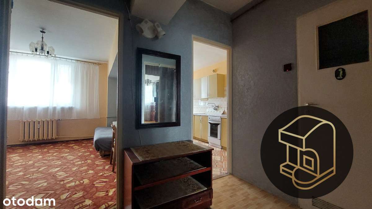 Duże 2 pok [ 50m2 ] - osobna kuchnia, balkon. Parking.  Świetna cena !-5