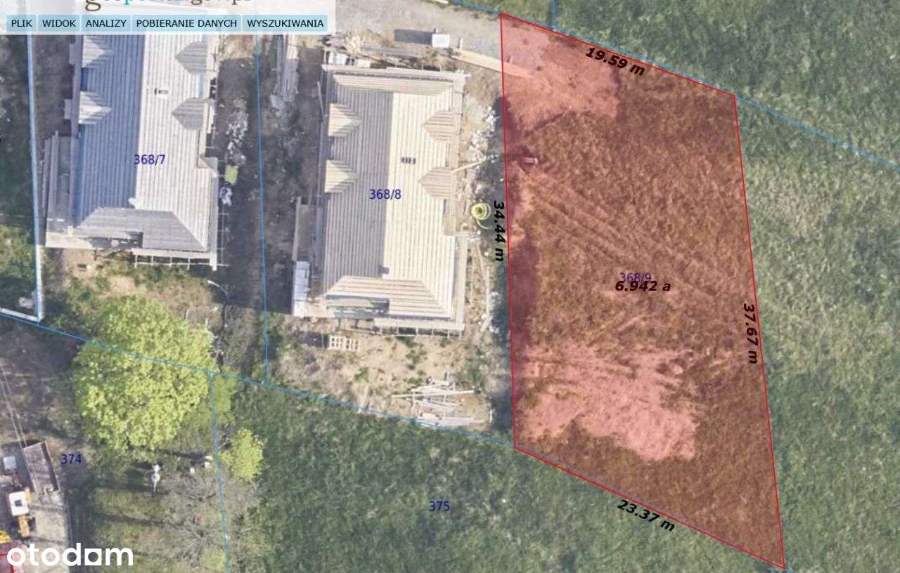 WIDOKOWA działka z PnB domu o WYJĄTKOWEJ, nowoczesnej ARCHITEKTURZE!-3