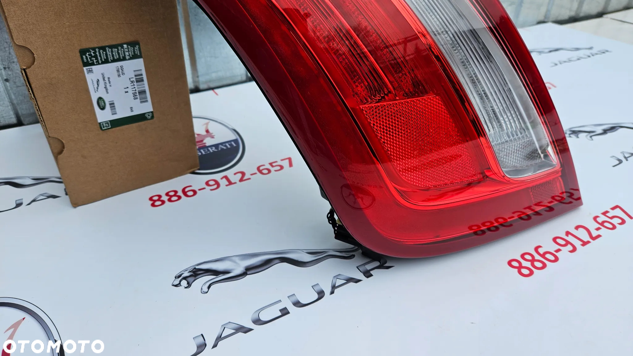 Jaguar XJ 351 LIFT 2015-2019  Kompletna lampa lewa Lampa tył lewy USA LED - 14