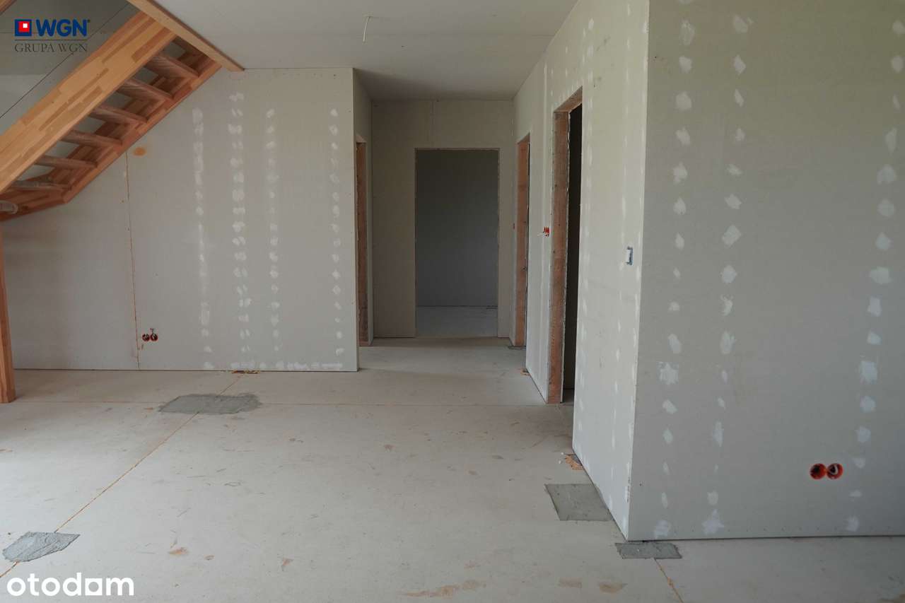 Dom jednorodzinny w stanie deweloperskim w Kamienniku Wielkim.-8