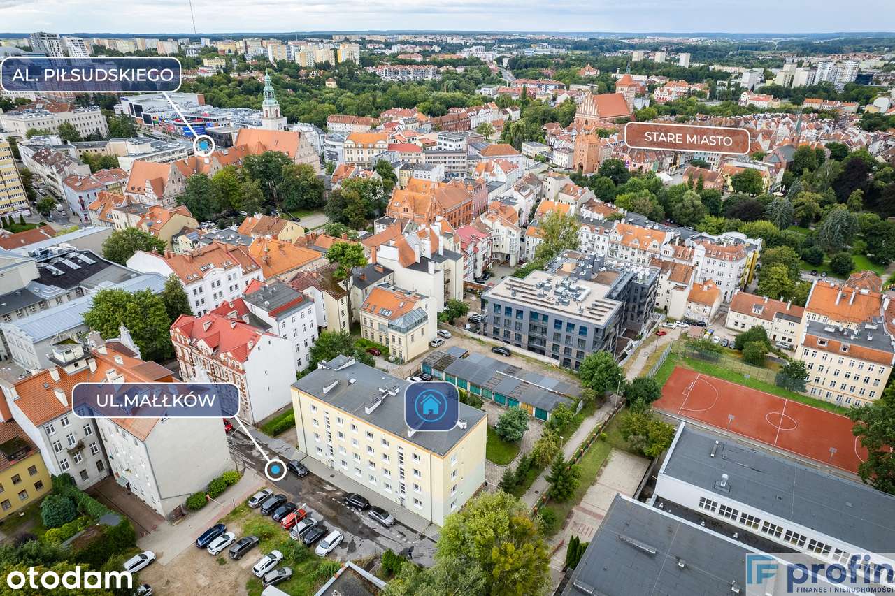 Mieszkanie 3 pokoje blisko Stare Miasto centrum Olsztyn-17