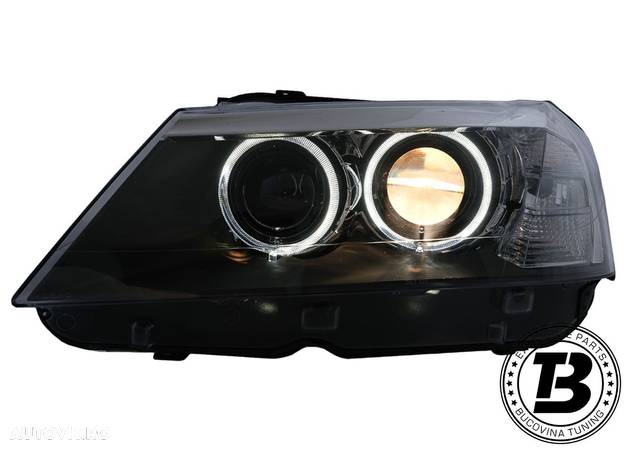 Faruri Angel Eyes compatibile cu BMW X3 F25 - 5