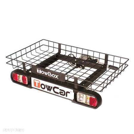 Platforma TowBox Cargo V2 - cu prindere pe carlig de remorcare,Noua_Pret Importator, emitem Factura & Garantie - 1