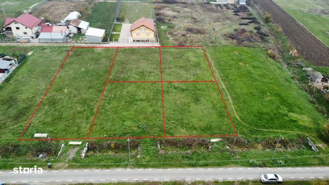 Trei parcele de 600 mp in Botiz | Toate utilitatile, aproape de oras-1