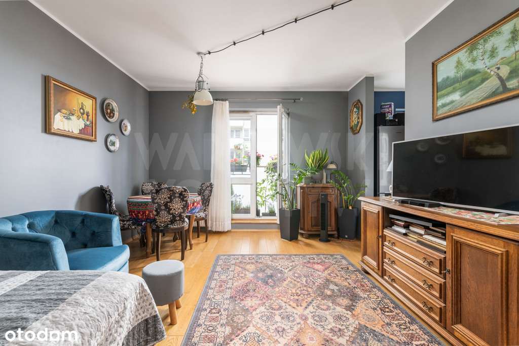 Dwa pokoje (44m2) do wprowadzenia blisko Merta-4