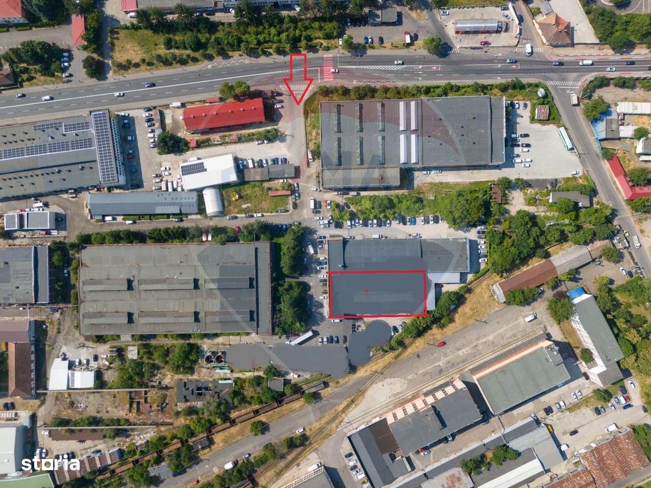 Hală de producție/depozitare de vânzare – Locație strategică în Brașov - Imagine principală: 2/8