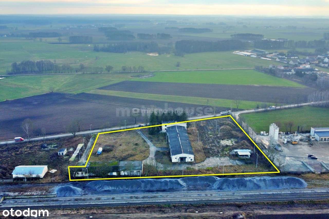 Teren produkcyjno-usługowy przy linii kolejowej - Pełny obrazek: 4/4