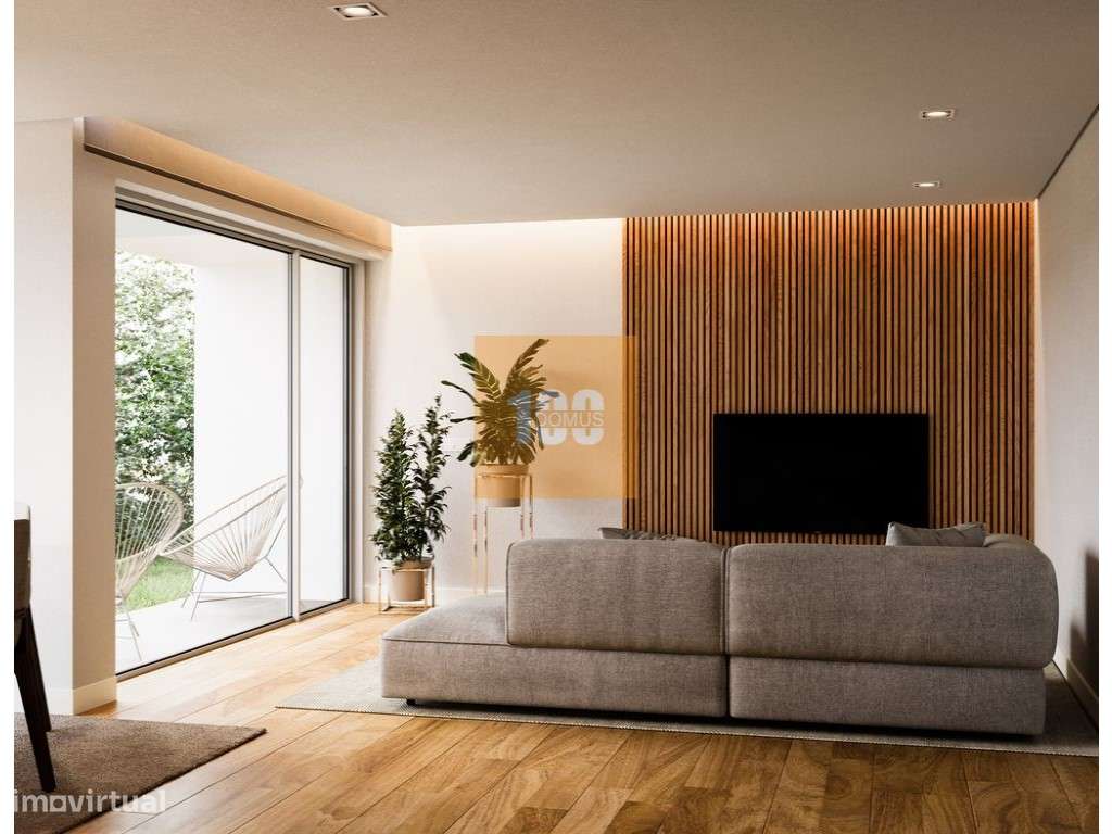 T1+1 novo com varanda e jardim - Oak Porto-8