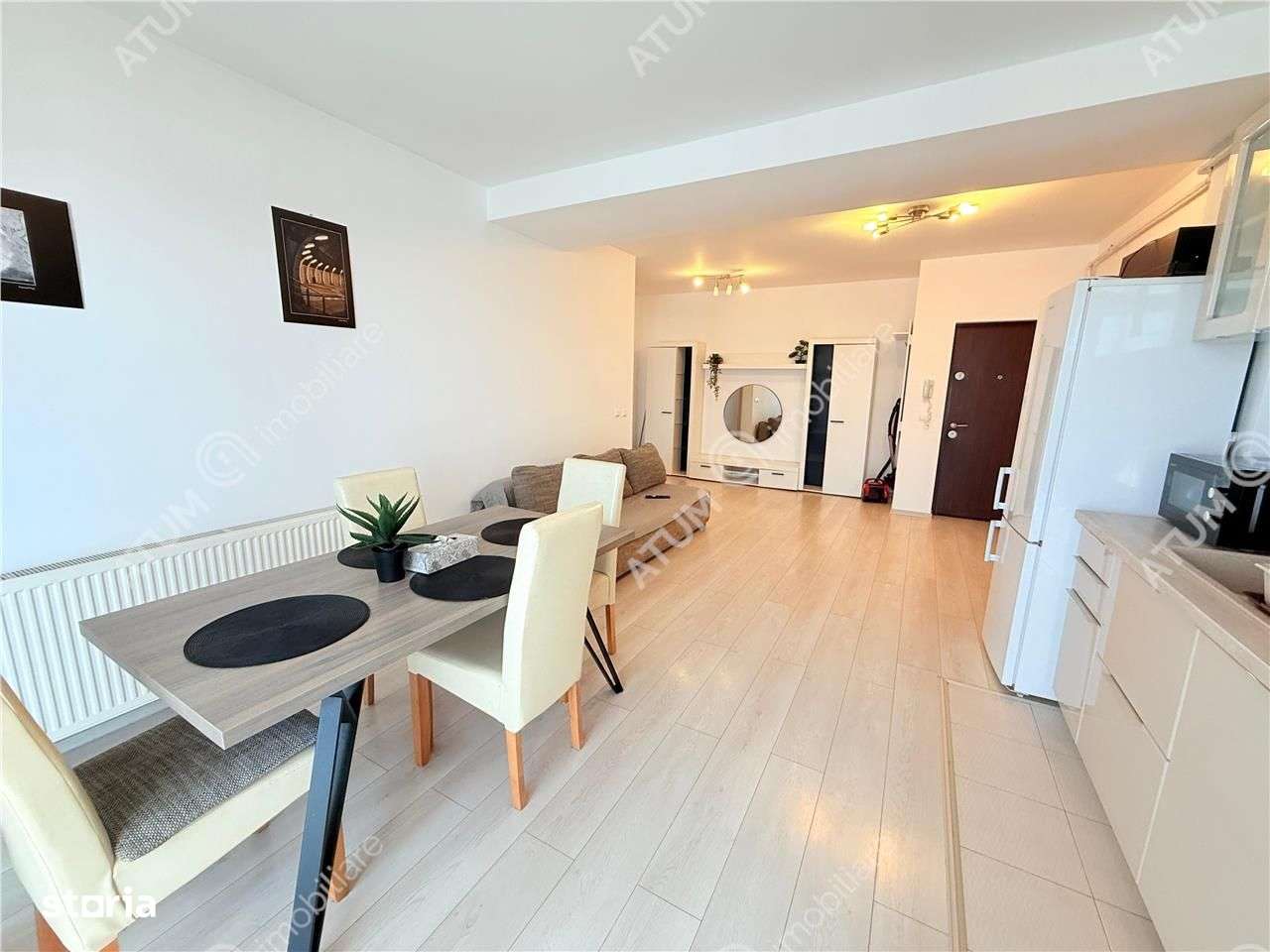 Apartament modern cu 2 camere balcon loc parcare zona Balanta Sibiu - Imagine principală: 2/11