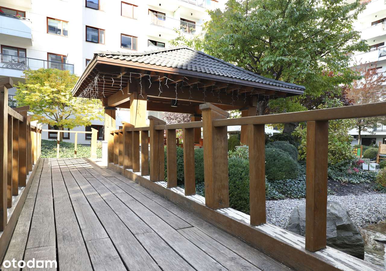 Nowoczesne 2-pokojowe z loggią, miejscem postojowym, ogrodem japońskim-9