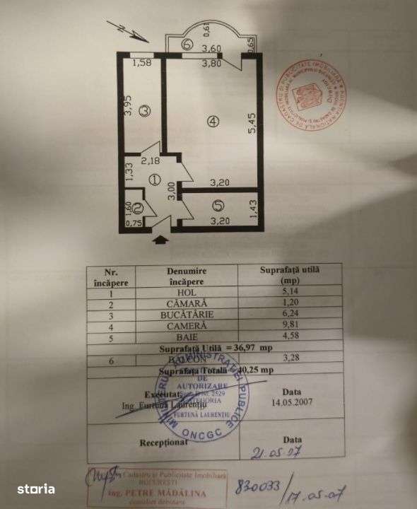 Garsoniera spatioasa/centrala termica-Rahova-COMISION 0%-8