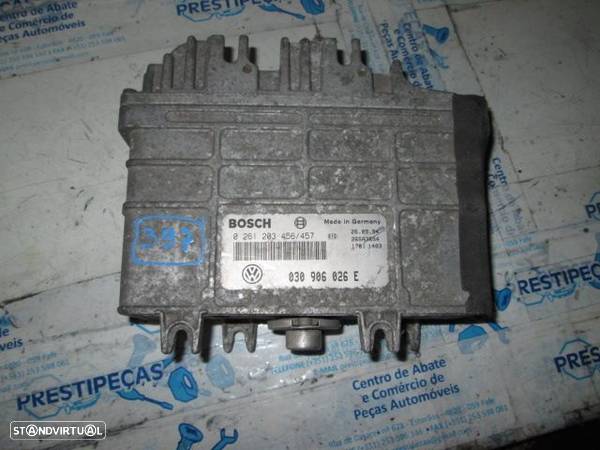 Centralina 030906026E 0261203456/457 VW POLO 1994 1,0 BOSCH - 1