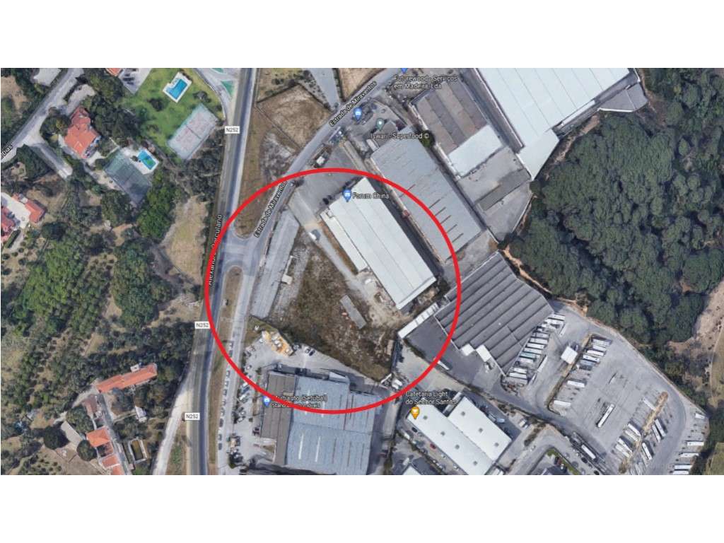 Terreno p/ construção, na zona industrial de Setúbal. - Grande imagem: 2/2