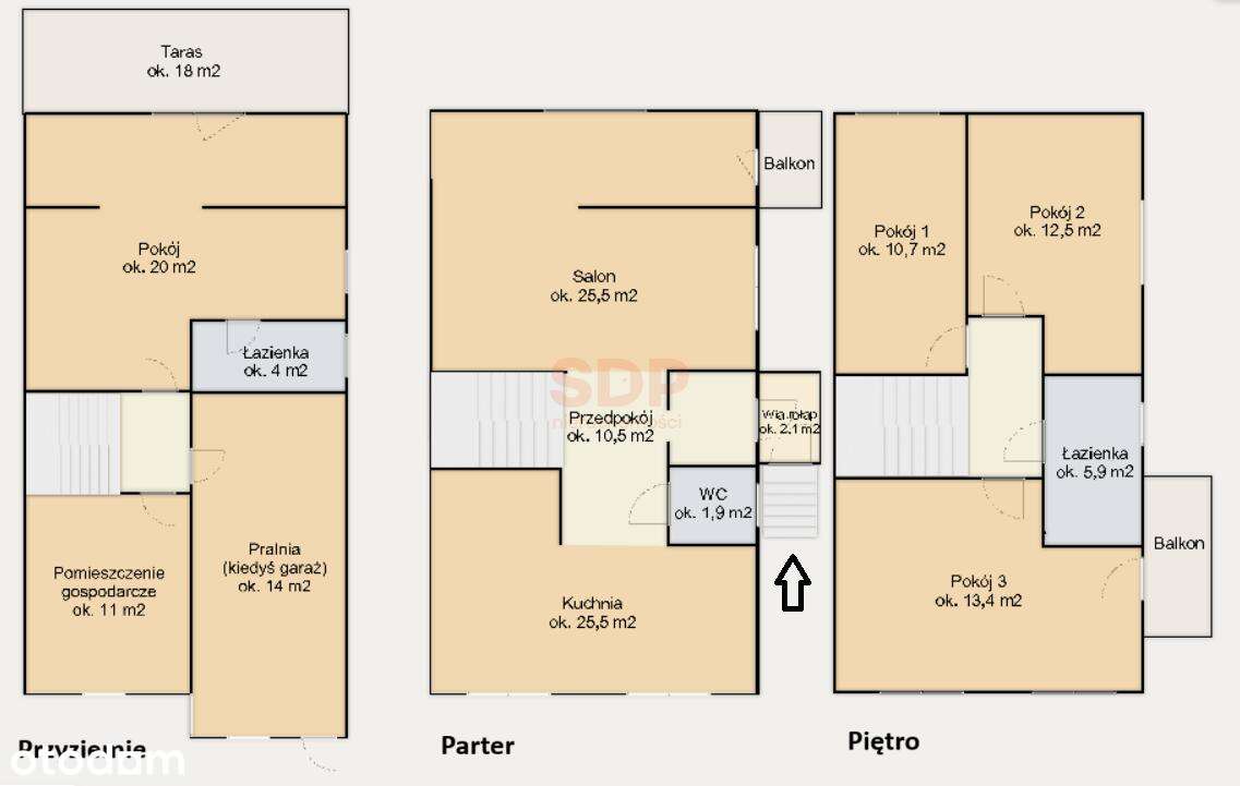 Przestronny dom w rodzinnej, zielonej okolicy - Pełny obrazek: 2/20