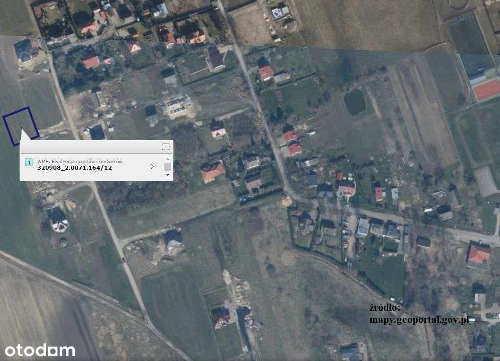 Działka pod zab. wolnostojącą (1- lub 2-lokalową) - Pełny obrazek: 4/5