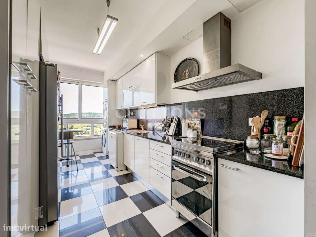 Viver com vista nas Torres do Restelo - Belém, Penthouse T4, varand...-14