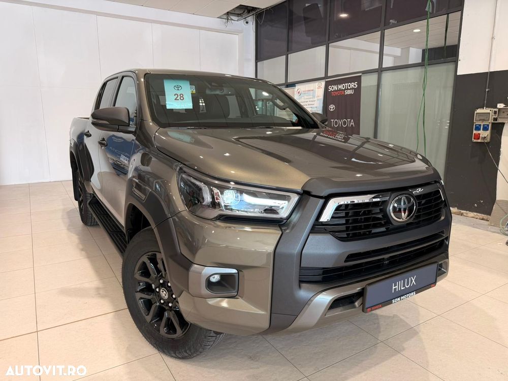 Toyota HILUX 2.8D-4D MHEV Invincible AT 4×4 – IN STOC LA SIBIU