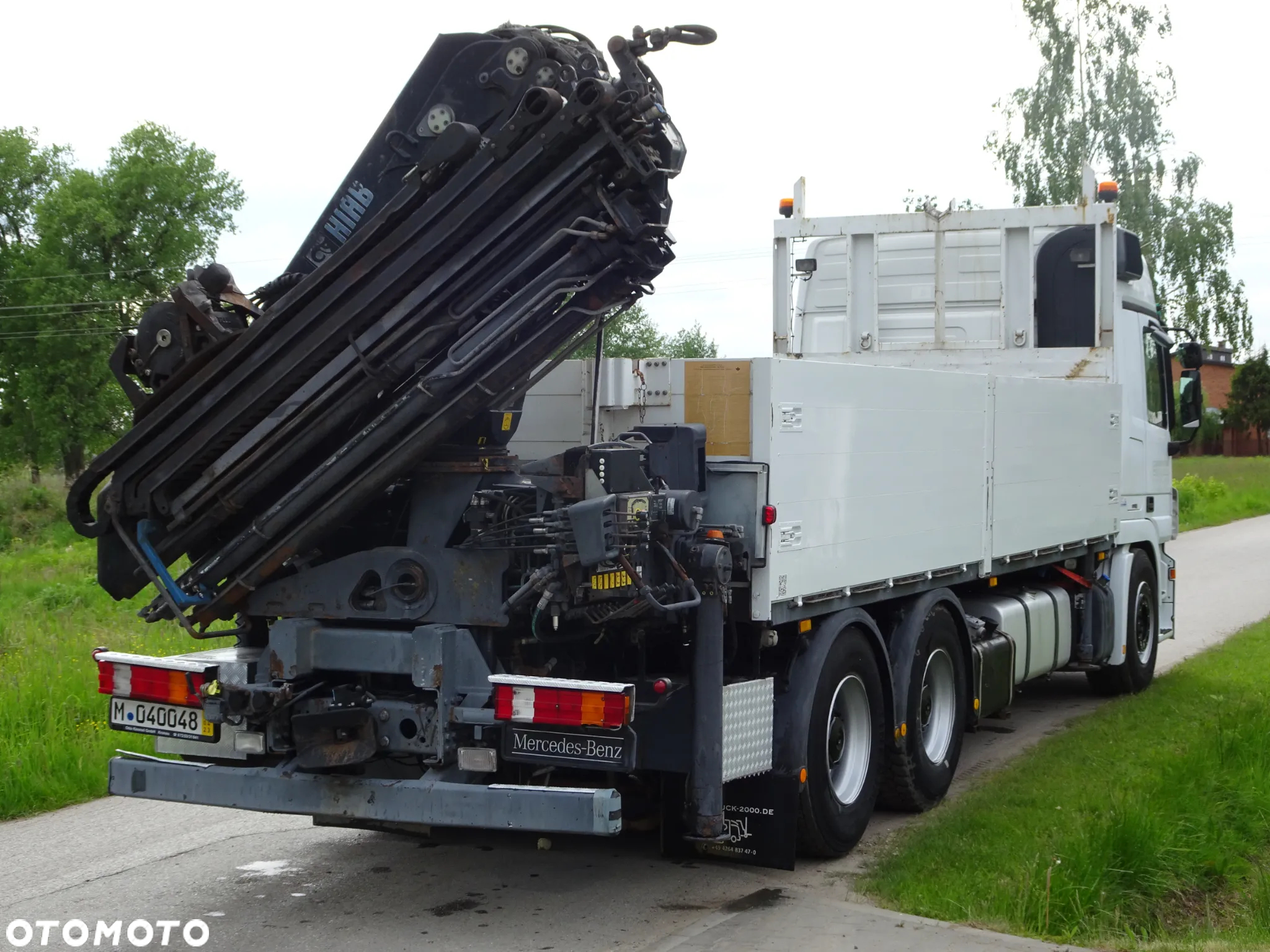 Mercedes-Benz Actros 2641 6x4 HDS Hiab 288 sprowadzony z Niemiec - 8