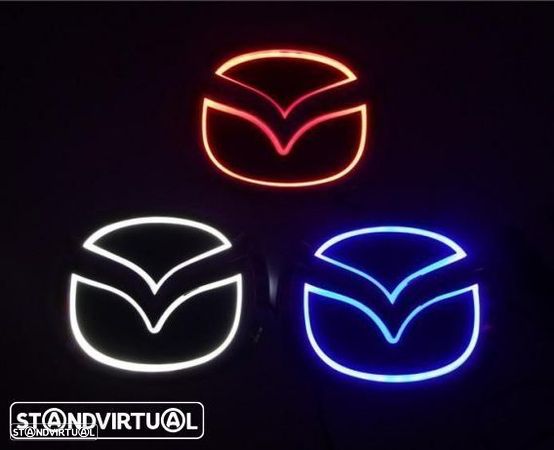 Emblema Luminoso Simbolo Mazda -  Led - Novo - 1