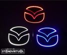 Emblema Luminoso Simbolo Mazda -  Led - Novo - 1