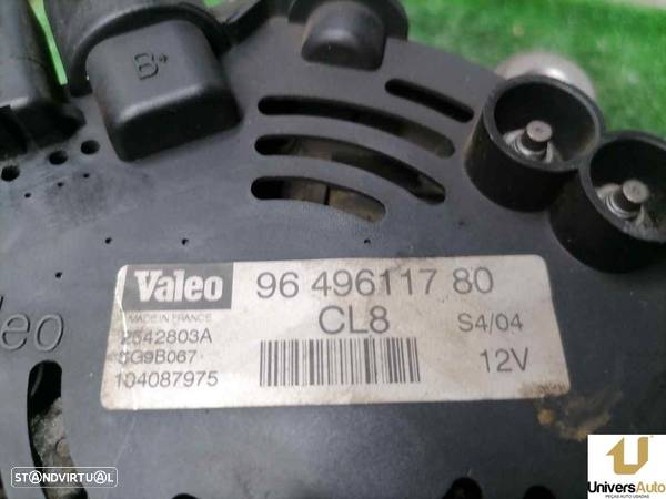 ALTERNADOR CITROEN C3 I 2004 -9649611780 - 1